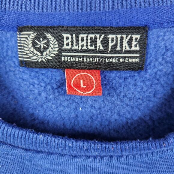 Black Pike Mens Notorious Demon Duck Long Sleeve Sweatshirt Large - Picture 4 of 8